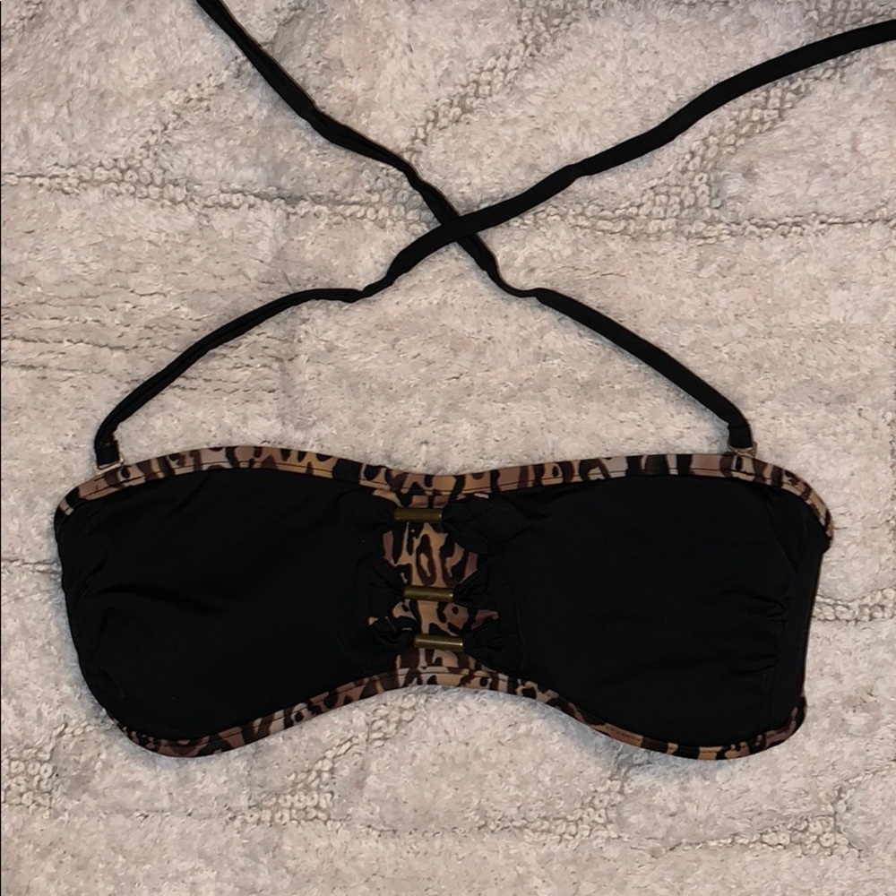 Cheetah bikini top